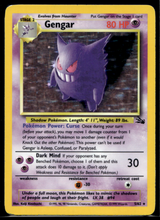 Load image into Gallery viewer, Pokemon Card Gengar Fossil Set Holo 5/62 LP-MP
