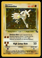 Load image into Gallery viewer, Pokemon Card Hitmonlee Fossil Set Holo 7/62 LP-MP
