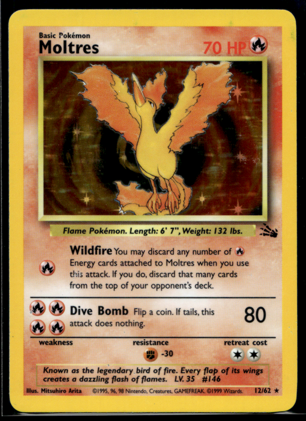nest ball gold pokemon card Pokemon Card Moltres Fossil Set Holo 12/62 NM-LP – Gamers Combined