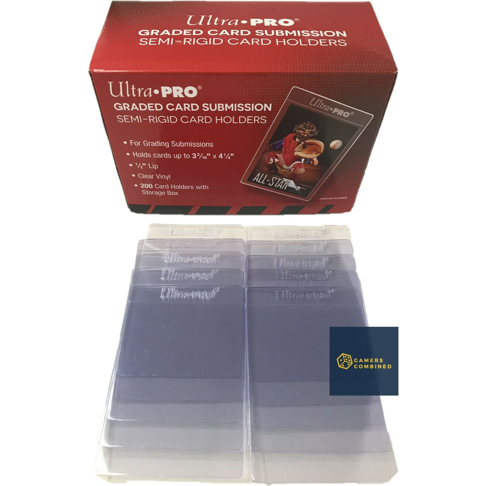 Ultra PRO Graded Submission Semi-Rigid Card Sleeves (10 Pack) Card Sav –  Gamers Combined