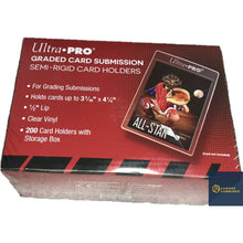 Load image into Gallery viewer, 40 x Ultra PRO Graded Submission Semi-Rigid Card Sleeve Not Card Saver
