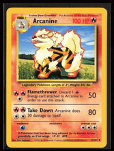Load image into Gallery viewer, Arcanine Base Set Unlimited 1999 Pokemon EXC-LP
