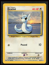 Load image into Gallery viewer, Dratini Base Set Unlimited 1999 Pokemon LP-MP
