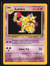 Load image into Gallery viewer, Kadabra Base Set Unlimited 1999 Pokemon LP-MP
