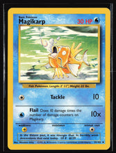 Load image into Gallery viewer, Magikarp Base Set Unlimited 1999 Pokemon EXC-LP
