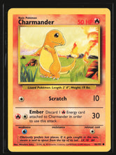 Load image into Gallery viewer, Charmander Base Set Unlimited 1999 Pokemon EXC-LP
