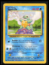 Load image into Gallery viewer, Squirtle Base Set Unlimited 1999 Pokemon LP-MP
