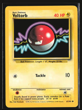 Load image into Gallery viewer, Voltorb Base Set Unlimited 1999 Pokemon NM-EXC
