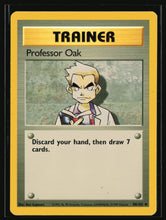 Load image into Gallery viewer, Professor Oak Trainer Base Set Unlimited 1999 Pokemon EXC-LP
