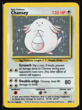 Load image into Gallery viewer, Chansey Holo Base Set Unlimited 1999 Pokemon LP-MP
