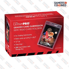 Load image into Gallery viewer, 10 x Ultra PRO Graded Submission Card Sleeves - Semi-Rigid 1/2&quot; Lip Clear
