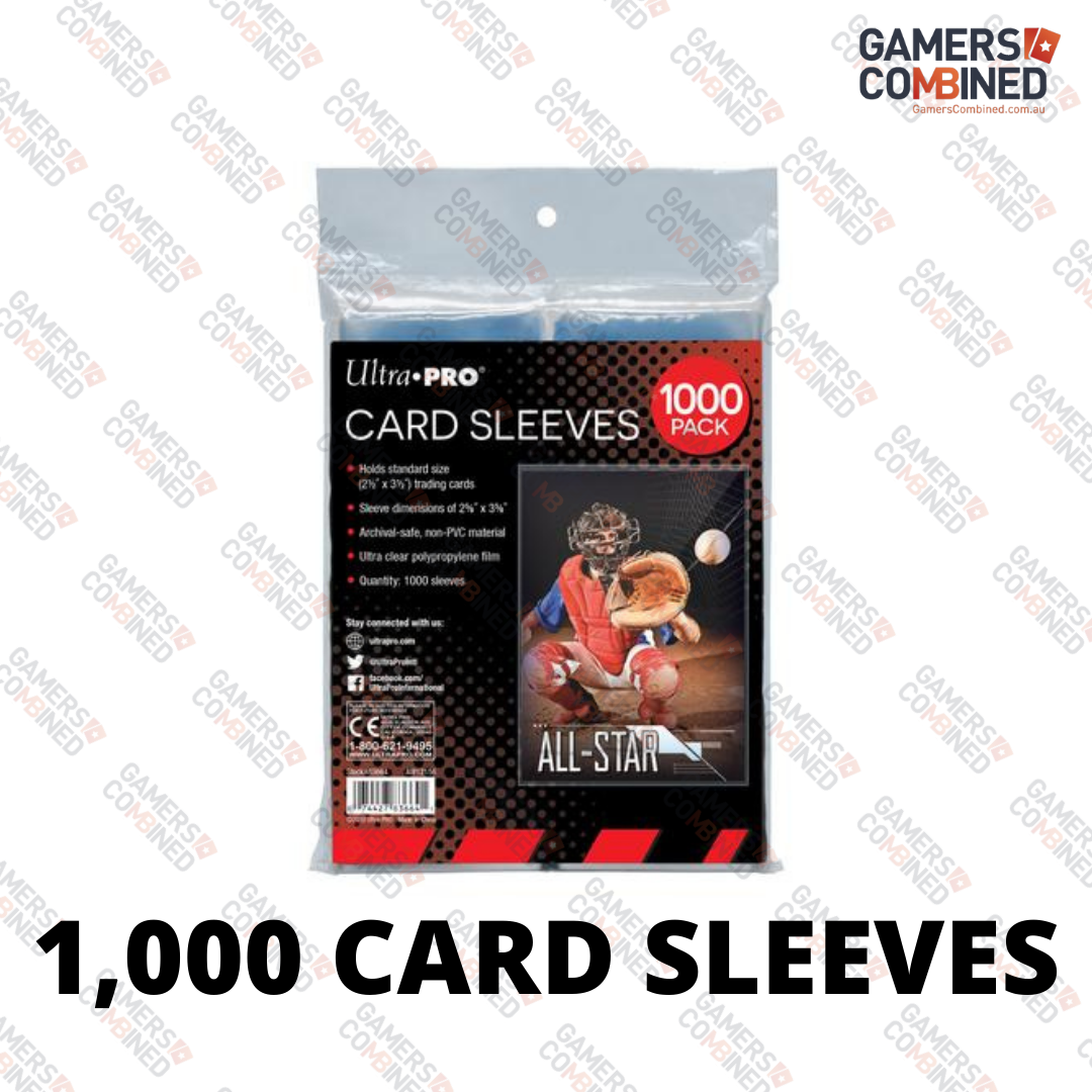 ultra pro card sleeves 1000 2.5