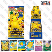 Load image into Gallery viewer, Pokemon 25th Anniversary Japan Booster Box S8a + 2 Promo Packs
