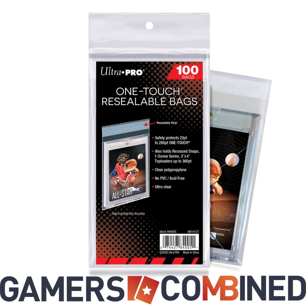 Ultra Pro One-Touch Resealable Bags #84005